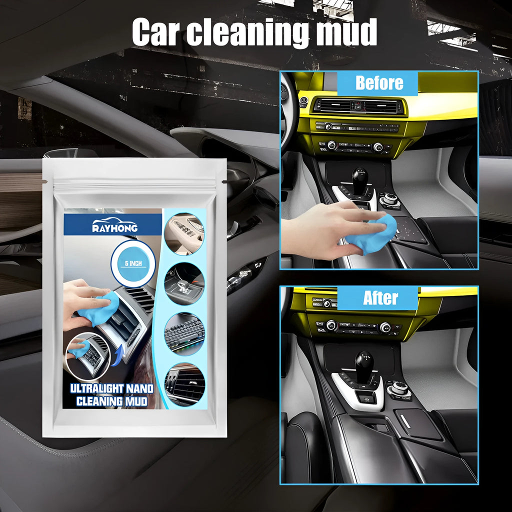 20g car interior gap cleaning mud putty for dust removal, shown with dimensions 15cm by 10cm.