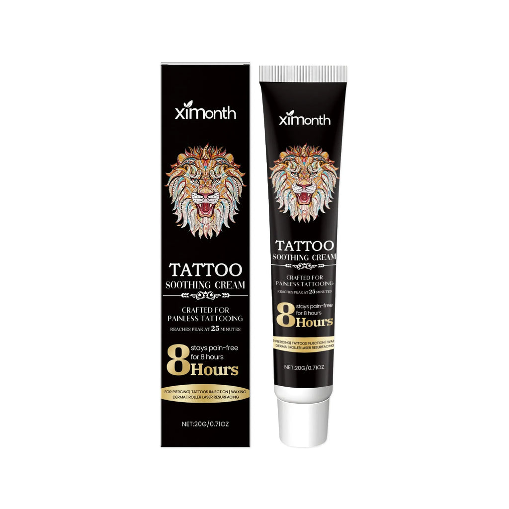 20g tube of Tattoo Soothing Neck Cream for post-tattoo neck care