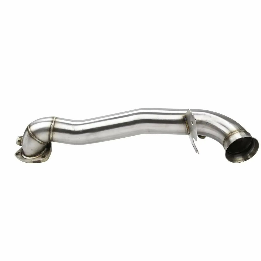 Silver stainless steel exhaust pipe for Mini Cooper 1.6 turbo 2007-2016 models