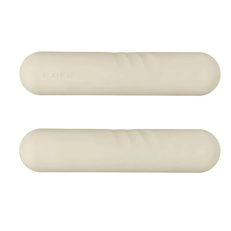 Silicone grip hand-drawn dumbbell stick in various colours and weights for fitness training.