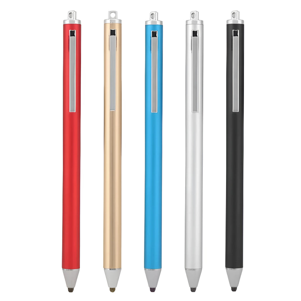 Metal shell stylus pen for phablet touch screen painting in multiple colours