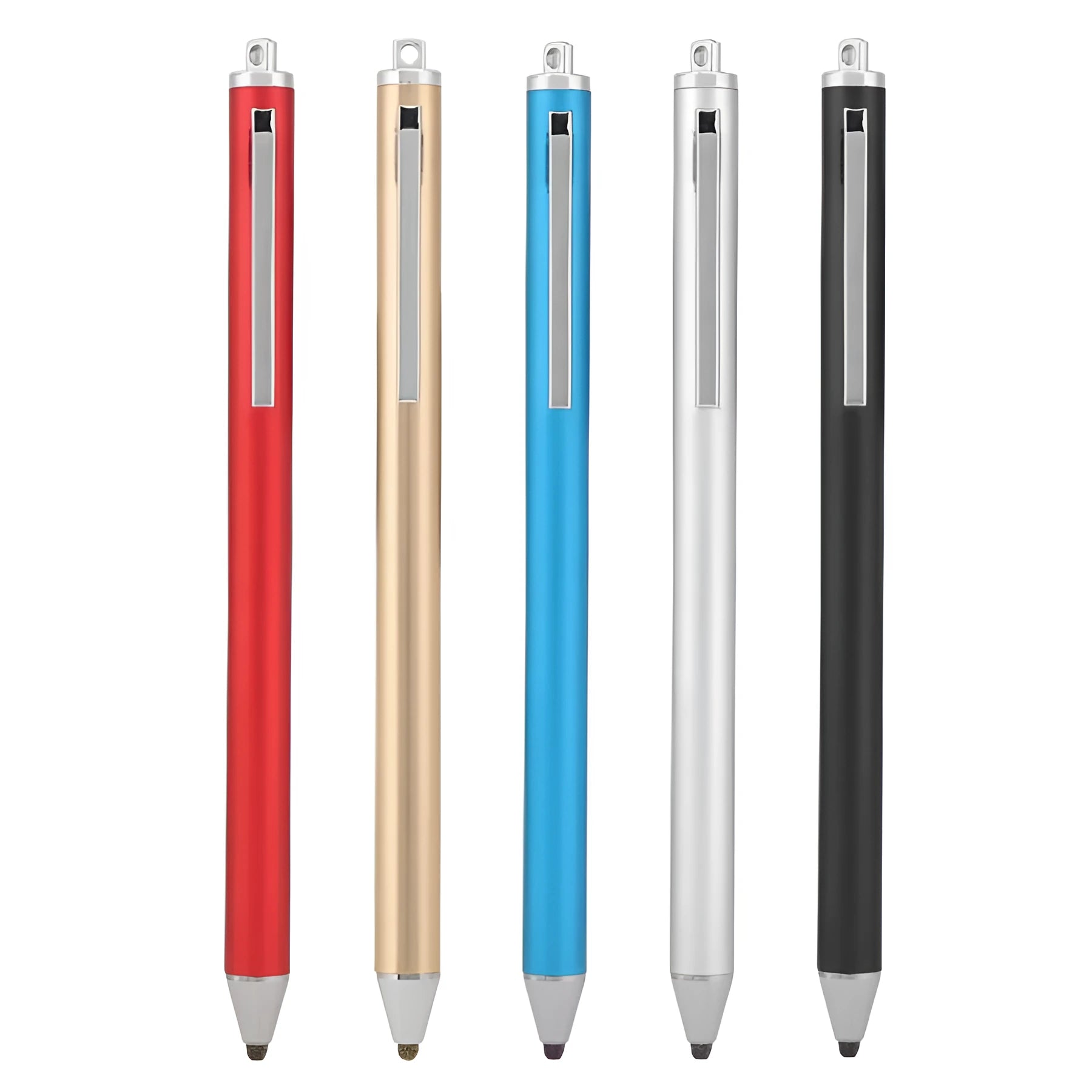 Metal shell stylus pen for phablet touch screen painting in multiple colours