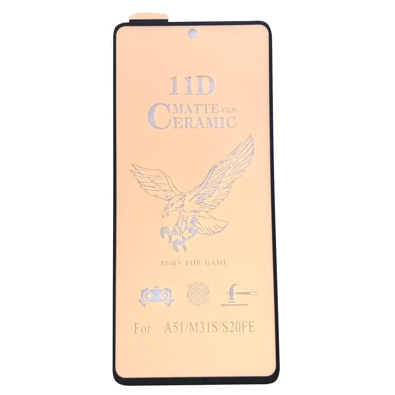 Samsung mobile phone tempered glass screen protector with anti-peep privacy feature