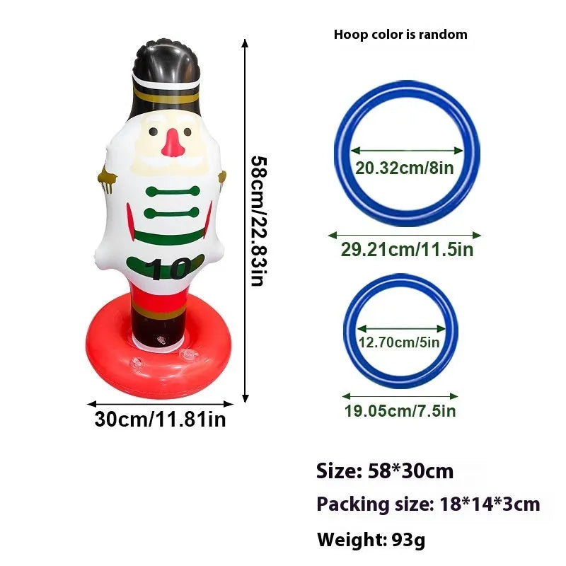 Ghost Festival inflatable octopus ferrule PVC throwing toy in assorted colours and styles.