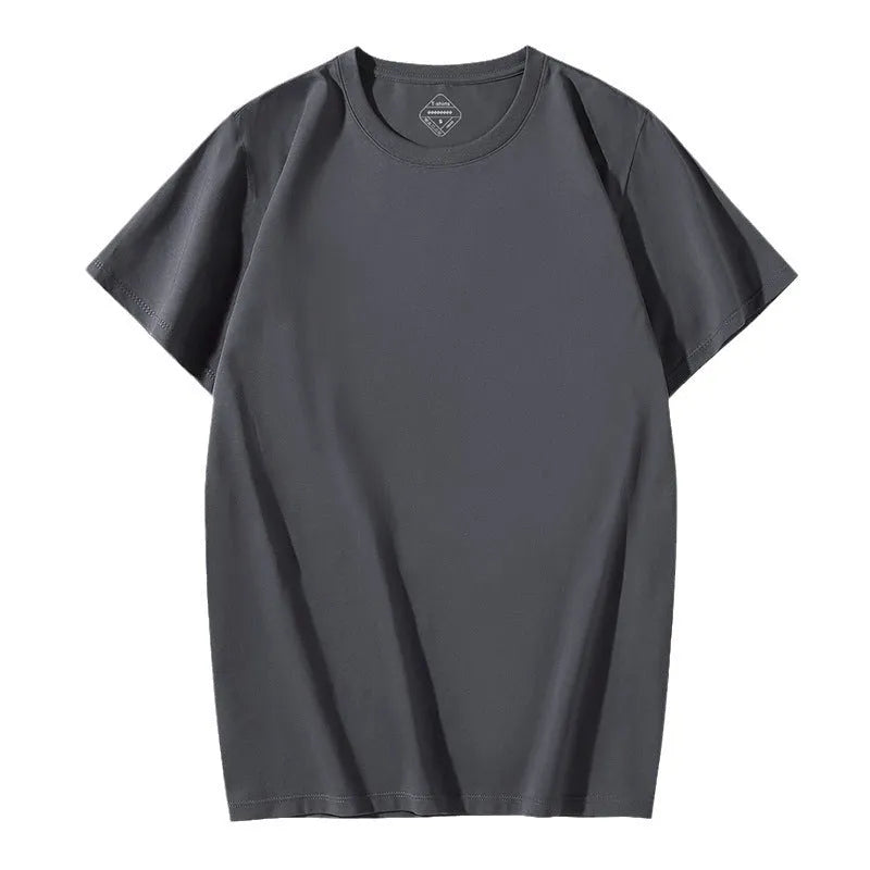 Solona men's loose fit cotton blend short sleeve t-shirt shown in multiple colour options.