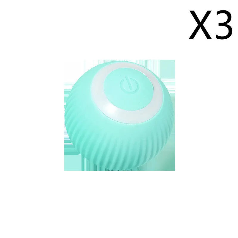 43mm automatic rolling ball cat toy with obstacle avoidance technology