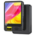 Black plastic e-book player with 1.8 inch screen, external speaker, and USB port