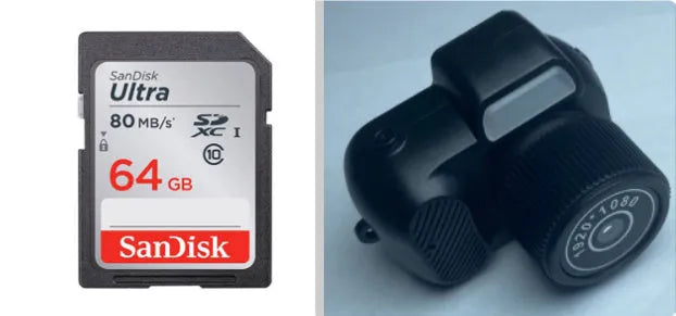 Black Y3000 HD outdoor sports camera showing compact body and 0.96-inch display screen.