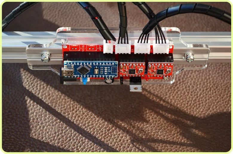 Miniature laser engraving machine with 3000mW power for marking and lettering applications