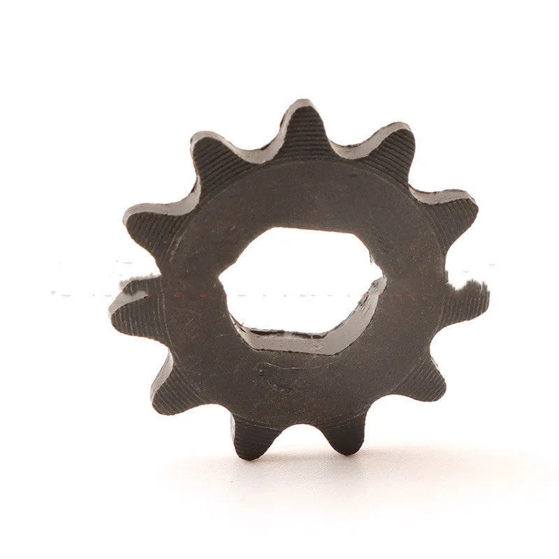 Cast iron motorcycle gear with 11 teeth for 25hT8F chain reduction motor replacement