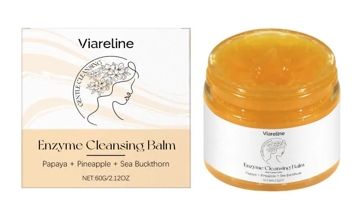 60G jar of deep cleansing makeup remover cream with coconut oil and fruit extracts