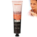 Natural mineral facial and body sunscreen container with 96g net content suitable for all skin types