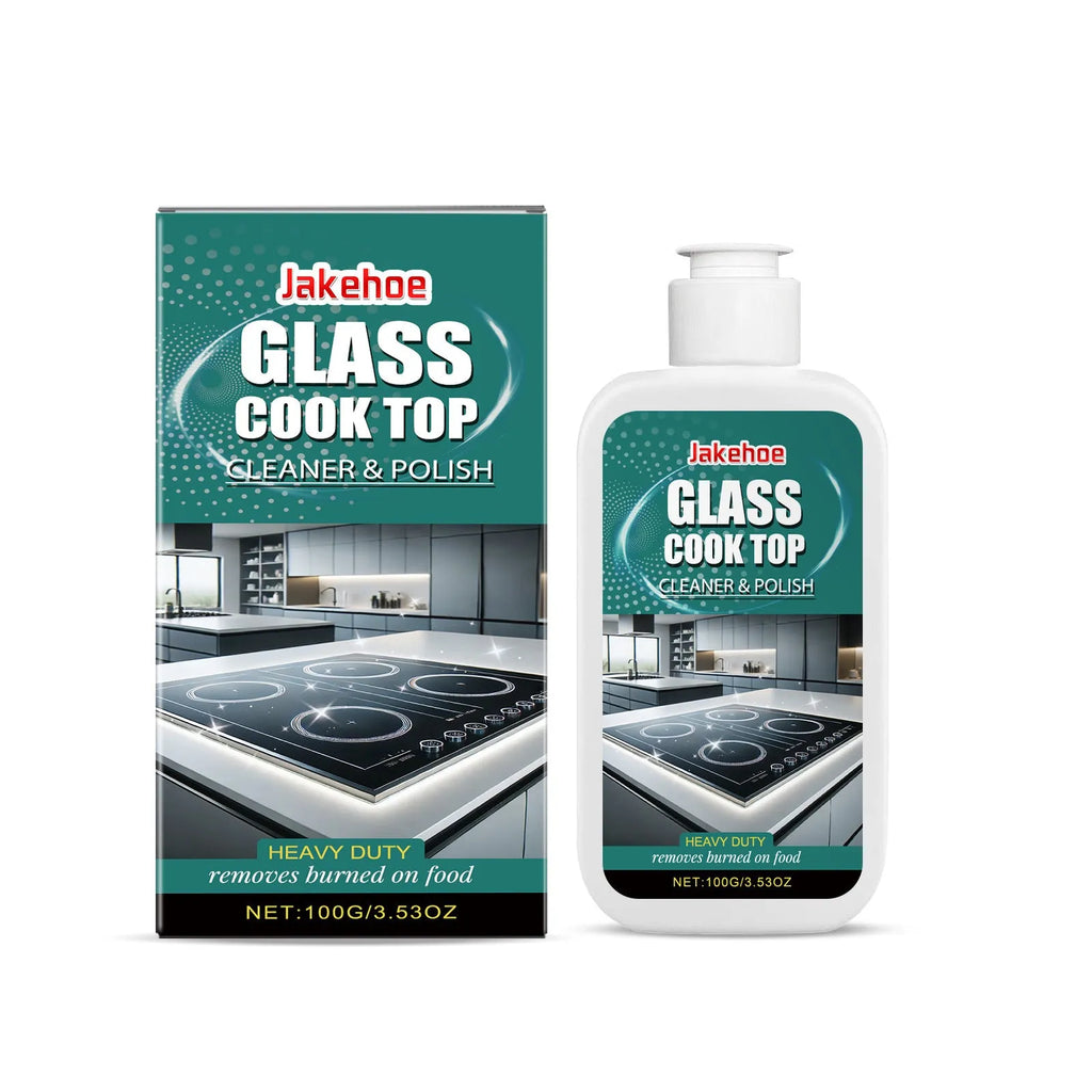 Glass stove cleaning polish 100g liquid decontamination cleaner for stovetop brightening