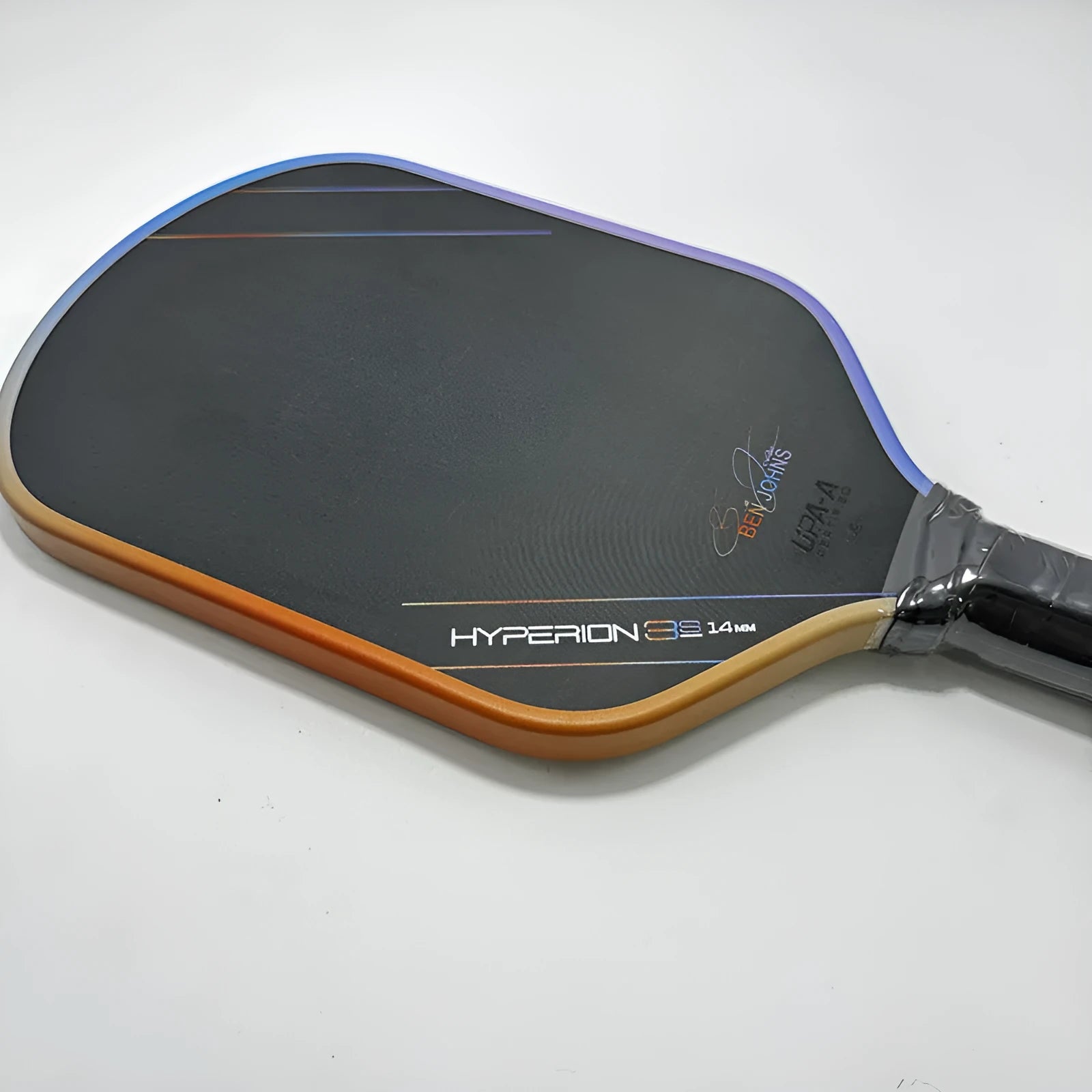 Aurora Multicolor Hyperion 3s pickleball racket with T700 carbon fibre matte finish
