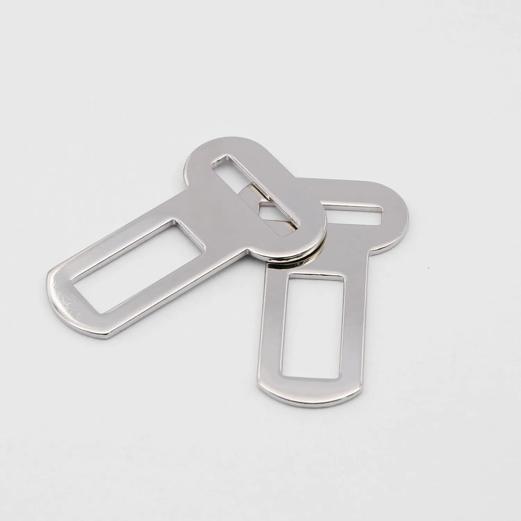 Silvery 26mm metal pet safety buckle for leash and restraint applications