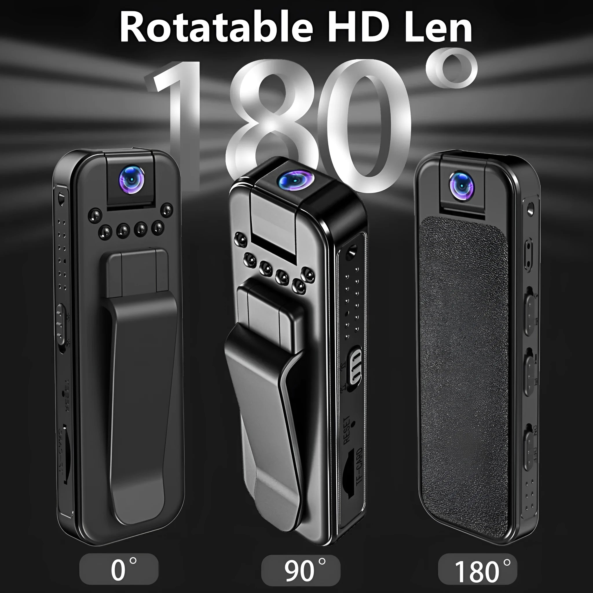 L7 home security camera recorder with HD image quality and infrared night vision