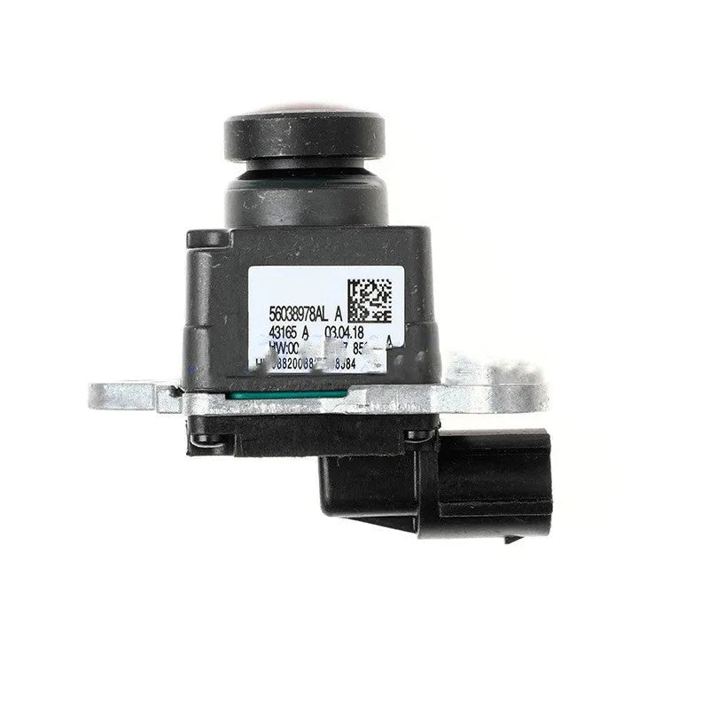 Black plastic reversing camera for Dodge RAM trucks with rotating angle adjustment