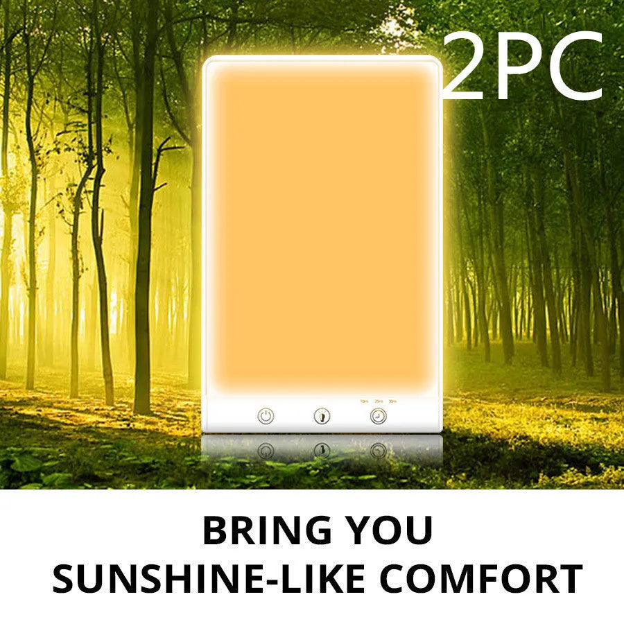 Bionic solar emotional lamp with touch controls and modern design