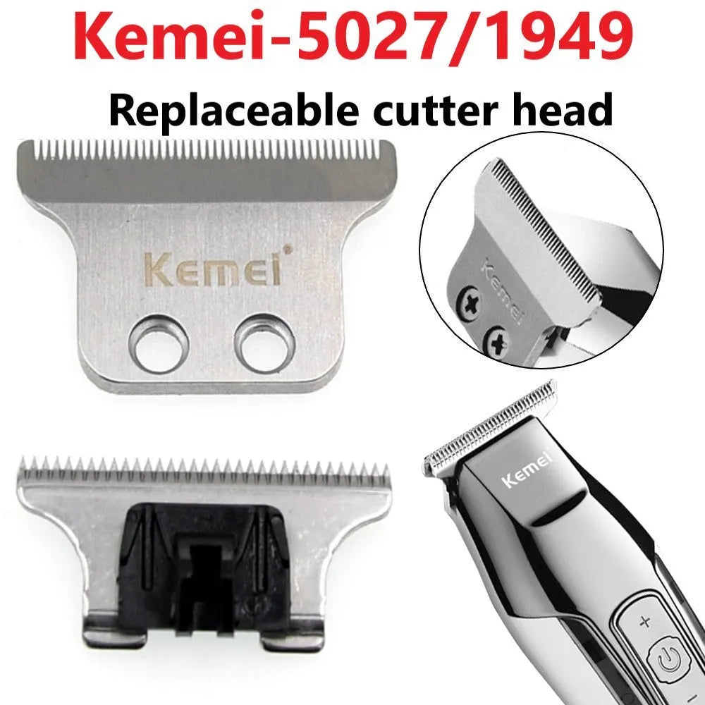 Barber scissors with LCD display and rechargeable cordless design for professional haircutting
