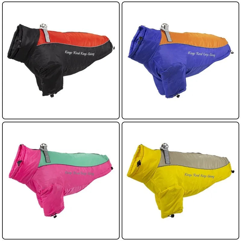 Polar fleece dog jacket with separate liner in multiple colour options and sizes