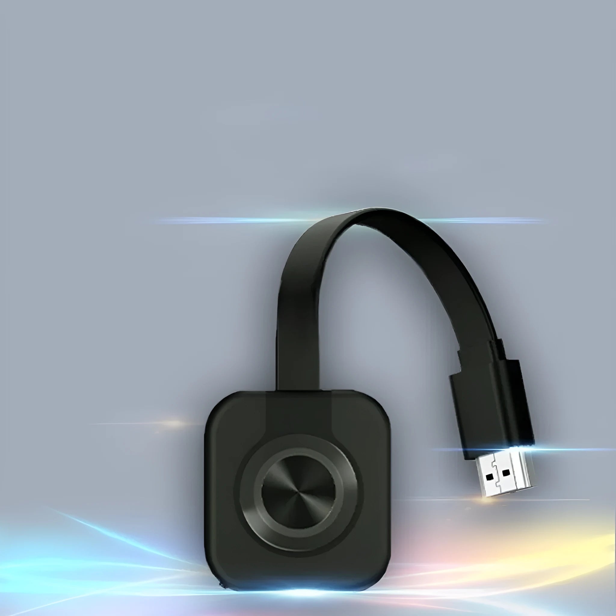 Compact wireless HDMI transmitter for mobile phone screen mirroring to displays