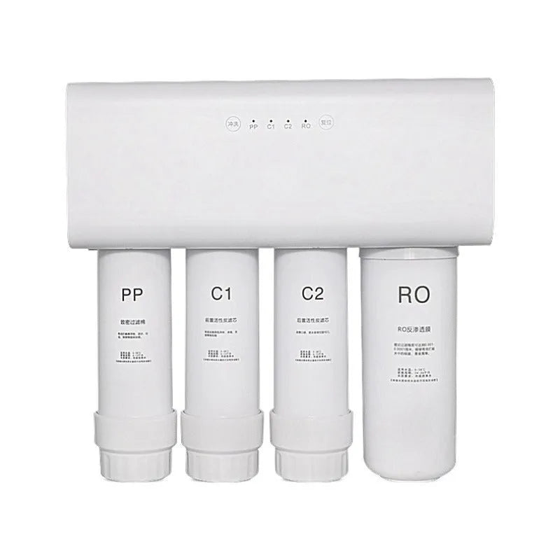 White 500g RO reverse osmosis water purifier filter element with insulation displacement connection and multi-stage cores