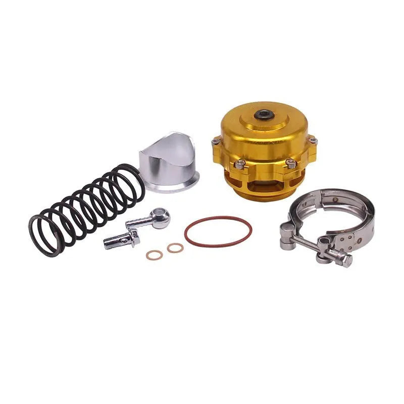 50mm aluminium blowdown valve for automotive turbo systems in multiple colour options