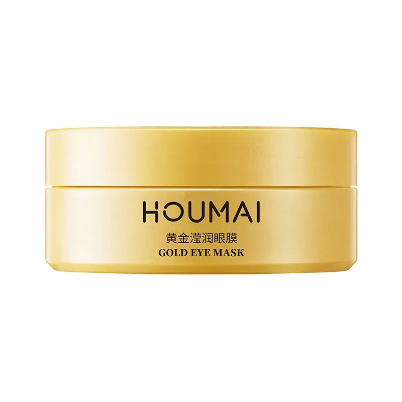 Houmai Lady 24k Gold Eye Mask 80g jar with 30 pairs for reducing dark circles