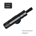 Aluminium alloy car safety hammer with glass-breaking head and seatbelt cutter in medium 20x88mm size