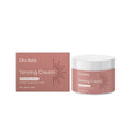 50g jar of tanning cream with coconut oil and vitamin E for moisturising and gradual tan development.