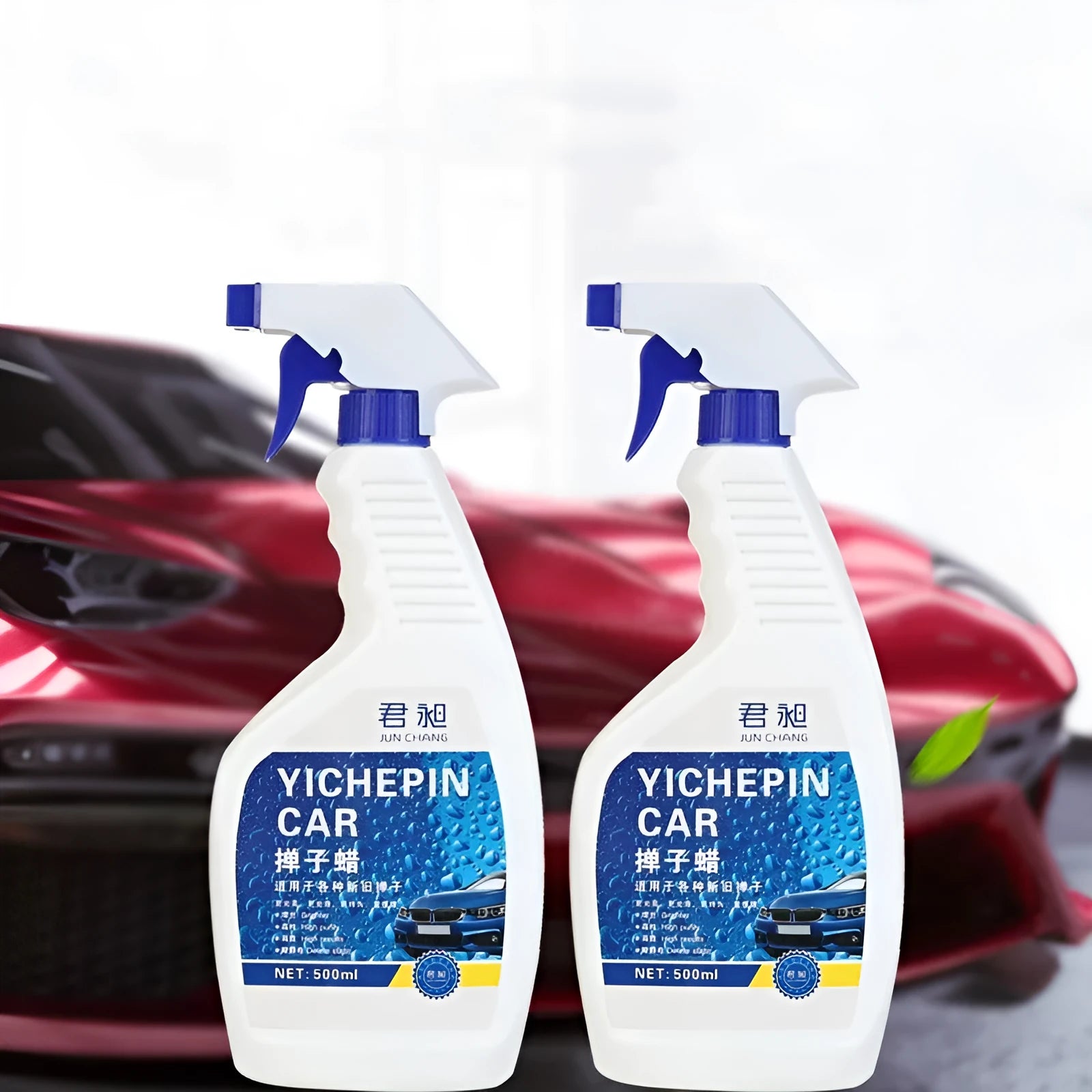 500ml can of car dust wax spray for paint maintenance and oxidation resistance.