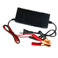 12V 3A lead acid battery charger for motorcycles, cars, and EVs with automatic maintenance features