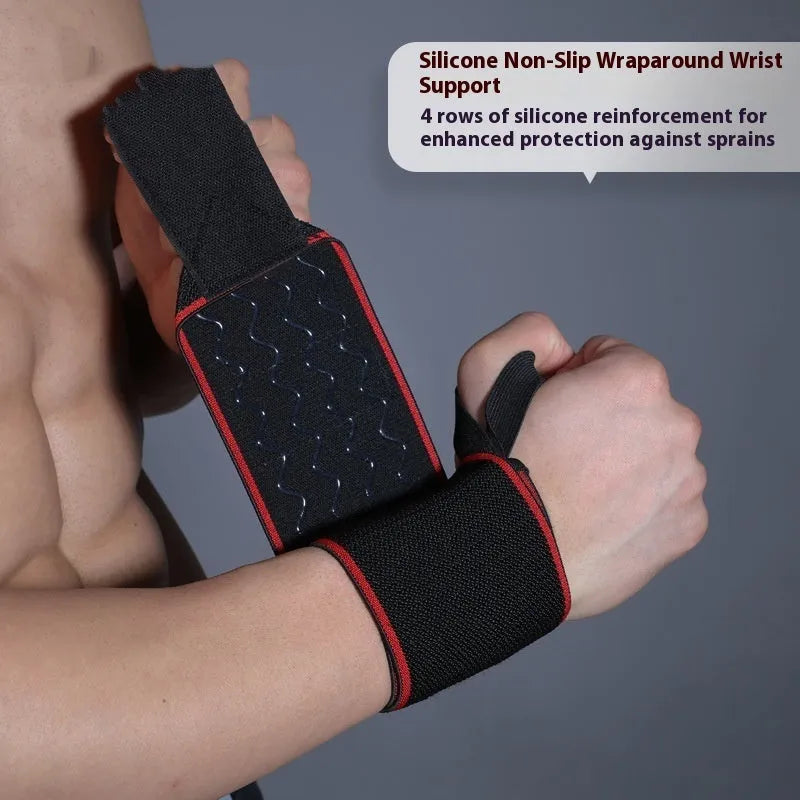 Wrist guard for push-ups and horizontal bar training, adult wristband protective gear in blue orange red green