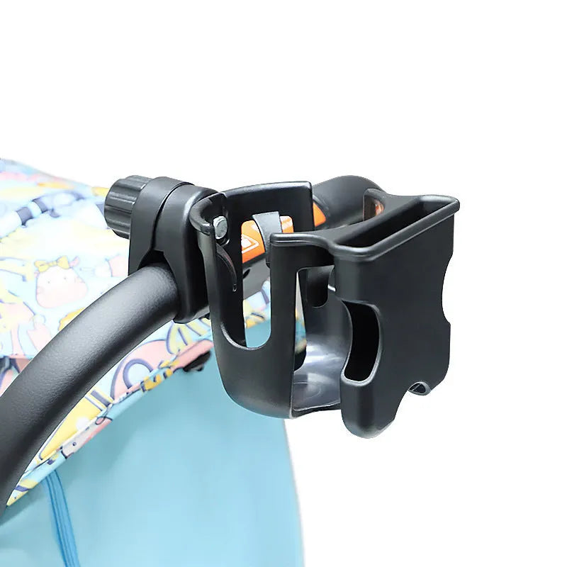 Universal car cup holder in ABS plastic showing black, green, and pink colour options