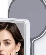 Magnetic display rear monitoring device for live broadcast with Bluetooth remote and HDMI same-screen in white