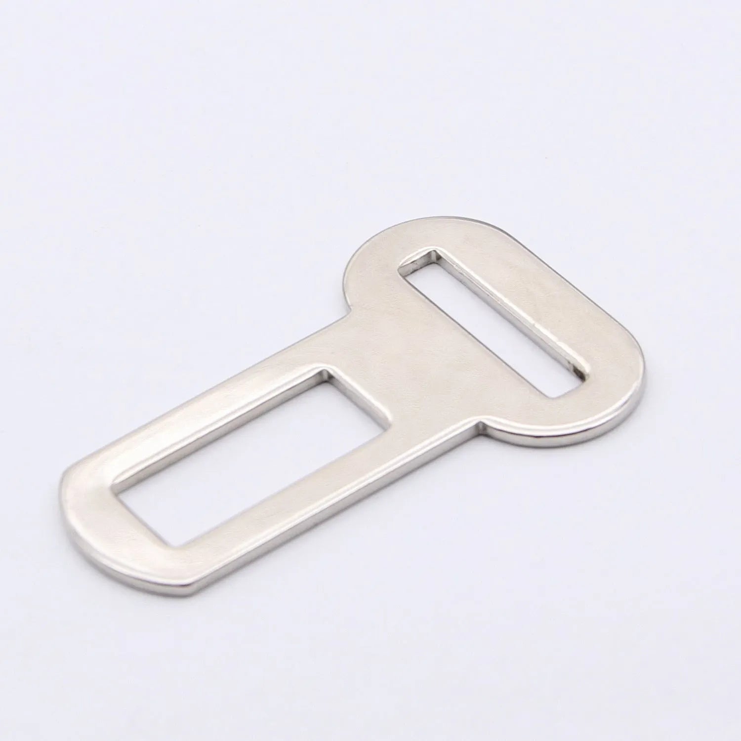 Silvery 26mm metal pet safety buckle for leash and restraint applications