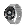 Bluetooth smart bracelet with touch screen showing heart rate display