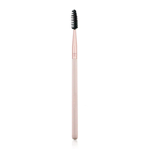 26 pink makeup brushes with wooden handles in PU storage bag