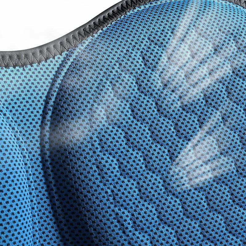 Honeycomb pattern gel car seat cushion measuring 40x35x2 cm in choice of six colours