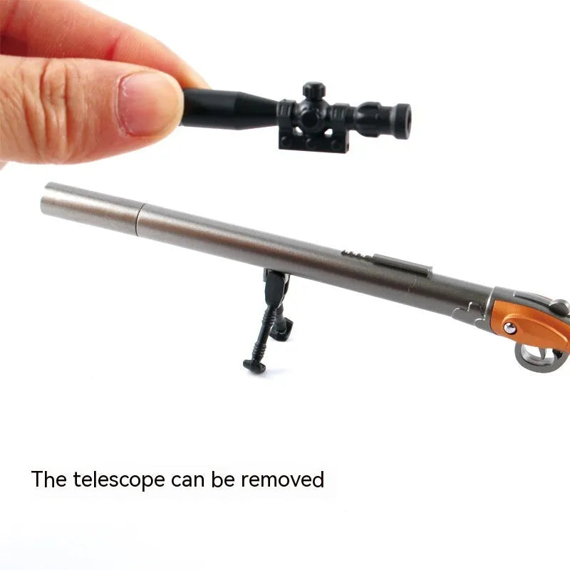 98K sniper rifle replica gel pen with 0.5mm tip and black ink