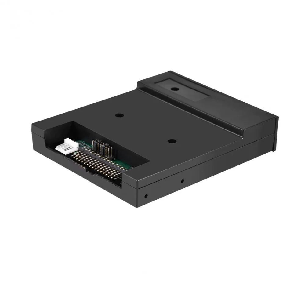 SFRM72-TU100K black ABS USB floppy drive emulator with 34-pin connector and screws