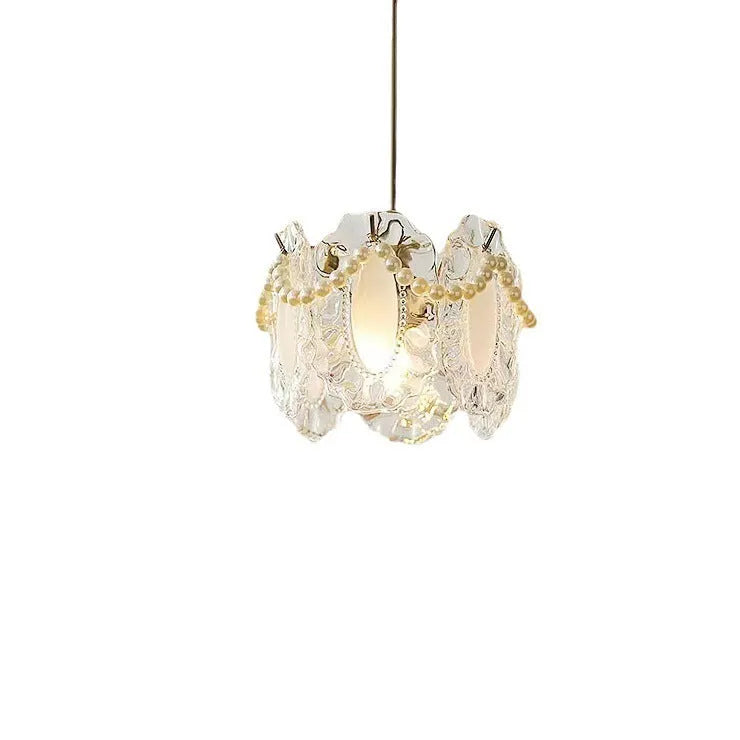 French Entry Lux single-head droplight with three-colour LED light source and 220V voltage for bedroom or entrance