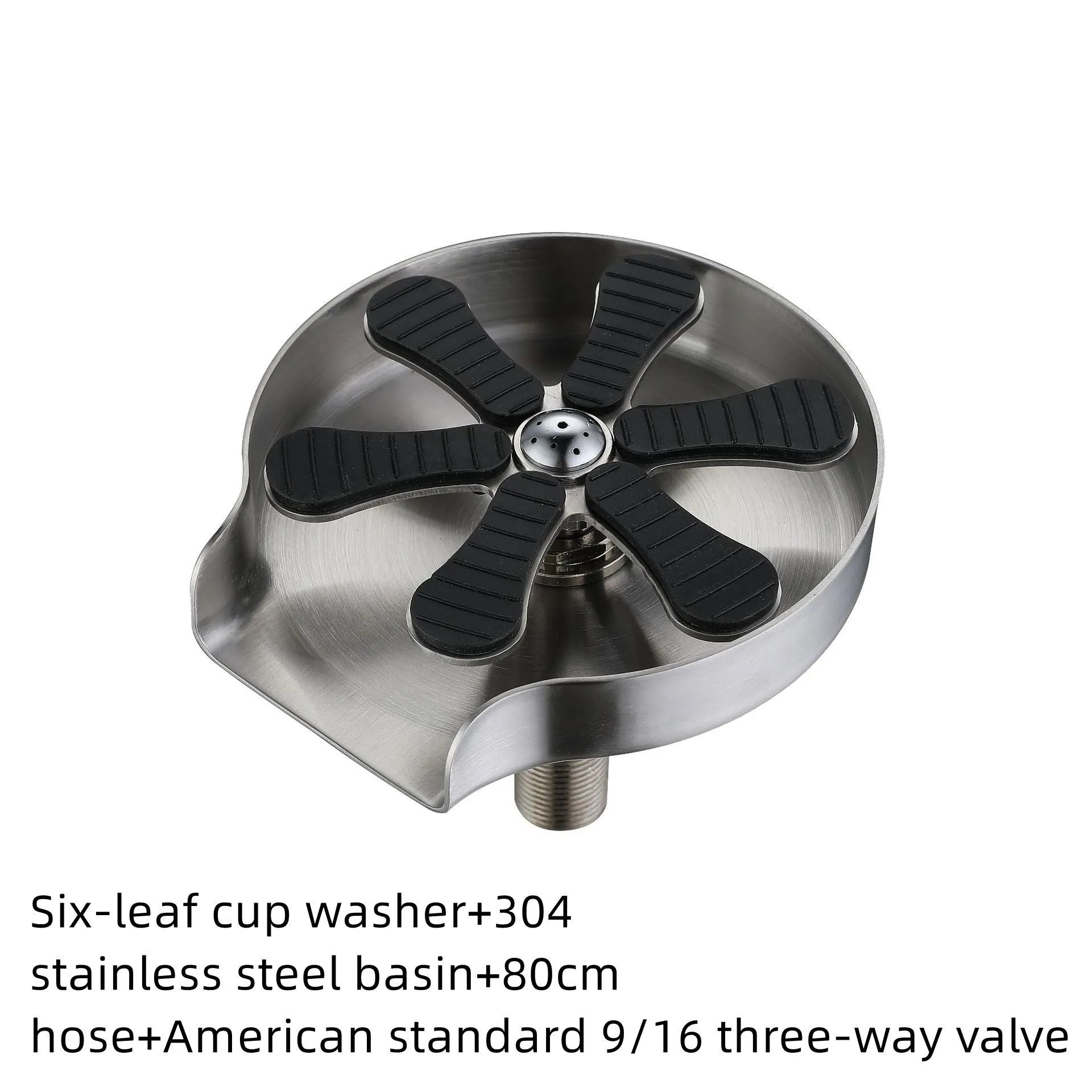 Stainless steel cup washer with 30mm seat diameter for kitchen faucet installation