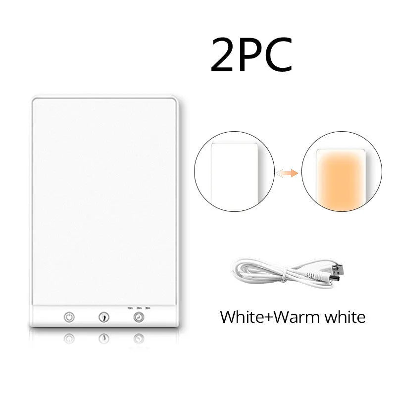 Bionic solar emotional lamp with touch controls and modern design
