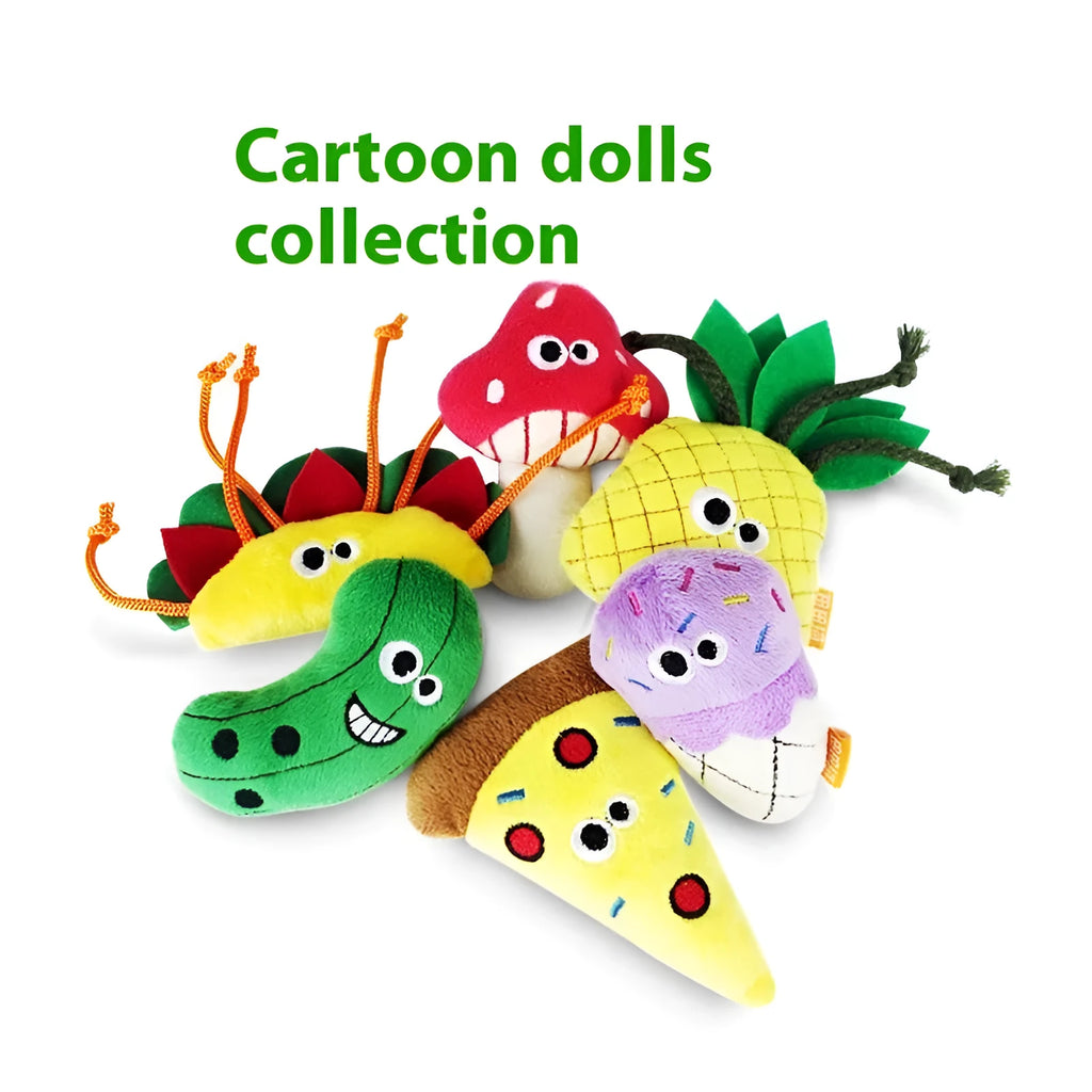 Tiantianmao polygonum multiflorum wooden cat toy with catnip plush in burrito shape