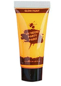 25ml tube of neon gouache face and body paint in a vibrant colour, labelled as safe and non-toxic.