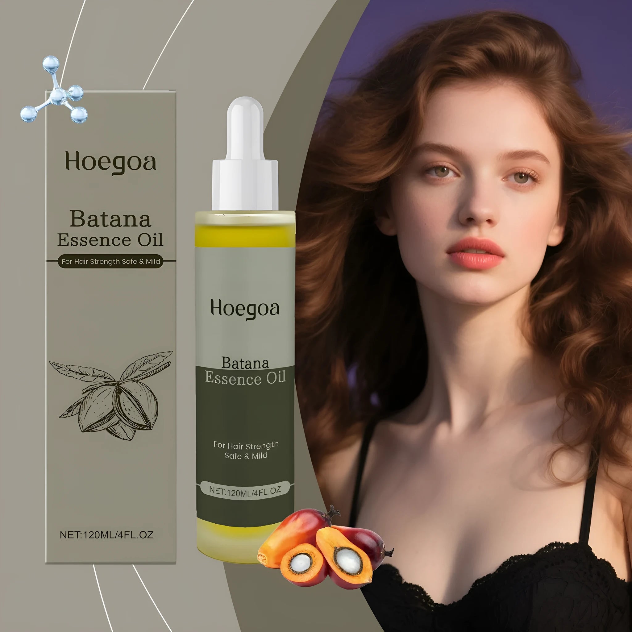Platthana Secret Hair Essential Oil bottle, 120ml, for daily scalp massage