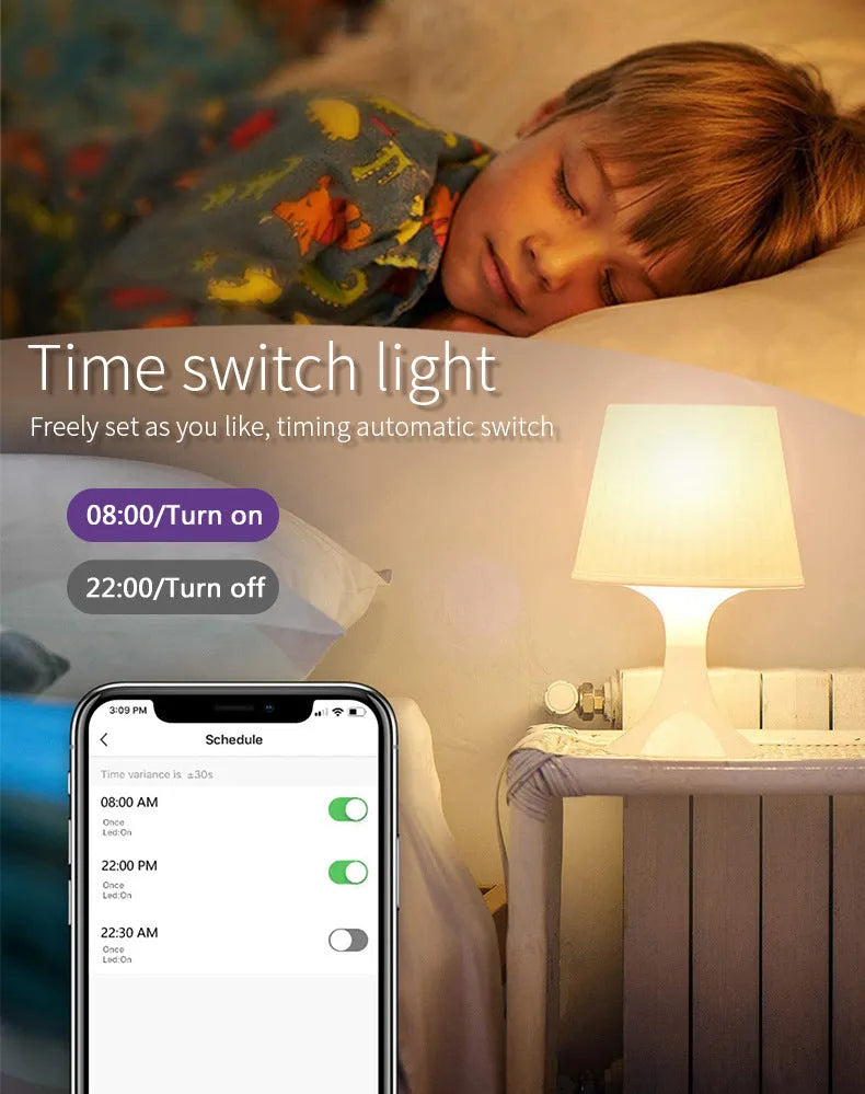 Compact GU10 smart LED spotlight with WiFi connectivity for RGBCCT colour mixing and voice control