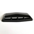 Universal car combined modification tuyere in bright black PP plastic for side exterior decoration