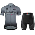 Road cycling short sleeve suit in quick-dry polyester fabric for summer riding